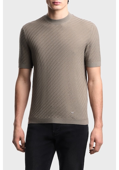 Emporio Armani Erkek Kazak Em005303 Af23553 F1040 Bej Bej
