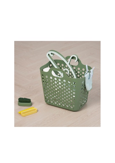 Ikea Slıbb Çamaşır Sepeti, Yeşil, 24 Lt