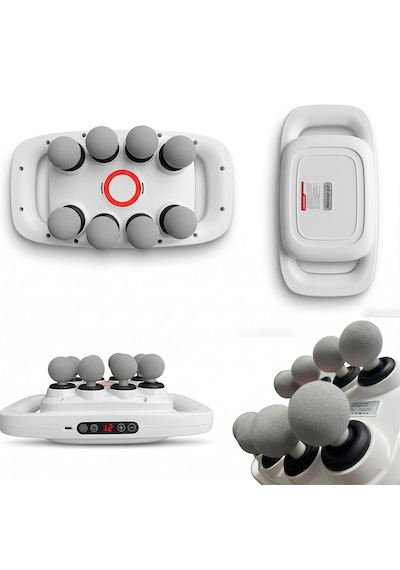 Powermaster Pm-29678 Multi-foksiyonel 8 Başlıklı Profesyonel Derin Doku Masaj Aleti