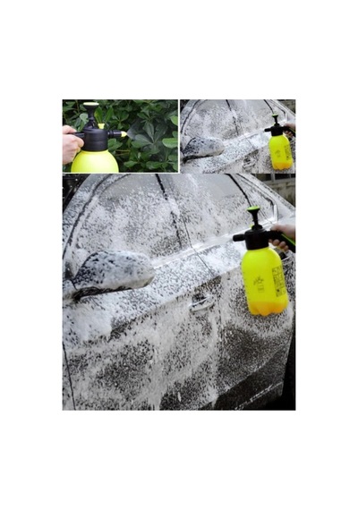 Araba Köpük Püskürtme Araç Temizleme Basınçlı Oto Yıkama Pompası 2 Litre 180 Gr Plastik Malzeme