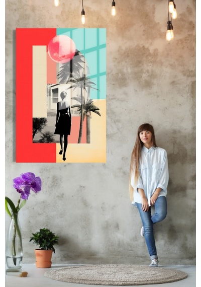 Miyrem-popart Design Cam Tablo-model: 1220