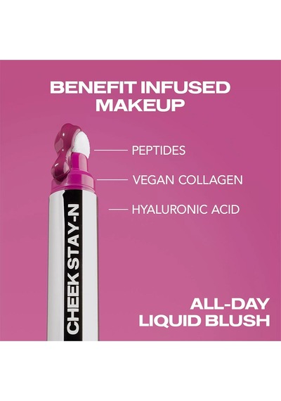 Sacheu Cheek Stay-n Uzun Süre Kalıcı Likit Allık 06 I'm Bold 10 ML