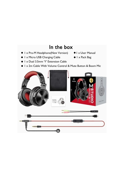Pro M 3d Surround Bluetooth Kulaklık Siyah