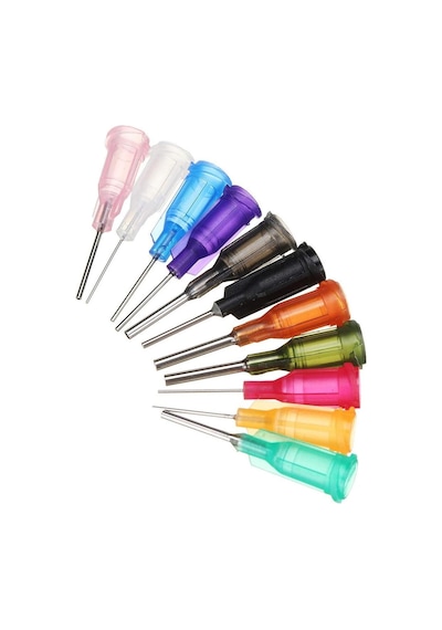 30 Ml 11 İğneli Başlıklı Şeffaf Ufak Yağdanlık Aplikatör