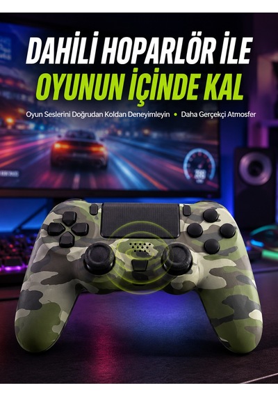 Uzun Pil Ömürlü Oyun Kolu Usb İle Hızlı Şarj Desteği - Lisinya 97282885