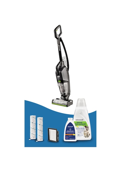 Bissell Crosswave 3528N HydroSteam Pet Pro Buharlı Dikey Süpürme ve Silme Makinesi