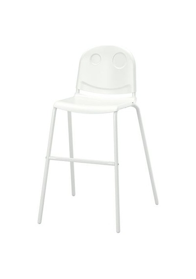 Ikea Vıldgås Çocuk Sandalyesi, Beyaz-beyaz