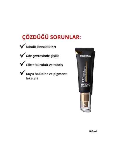Medipeel Peptide 9 Hyaluronic Volumy Eye Cream 40 Ml Peptit İçeren Yenileyici Göz Kremi M0548