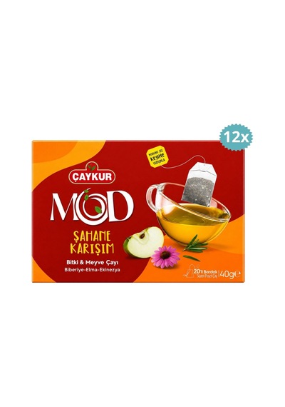 Çaykur Şahane Karışım Süzen Poşet Çay 40 G X 12 Adet