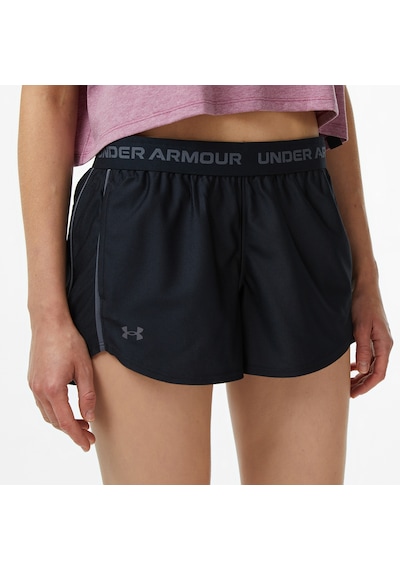 Under Armour Tech Play Up Kadın Siyah Antrenman Şort 1389882 Siyah