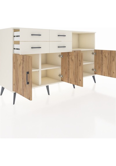 Kronos Konsol 4 Raflı 4 Çekmeceli 4 Kapaklı 176x59x99 Aytaşı-çam/ Aytaşı-çam/aytaşı Kronos Konsol 4 Raflı 4 Çekmeceli 4 Kapaklı 176x59x99 Aytaşı-çam/ Aytaşı-çam/aytaşı