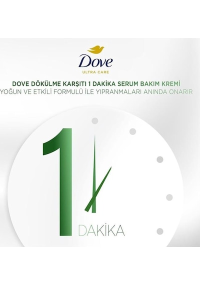 Dove 1 Dakika Dökülme Karşıtı Saç Bakım Kremi 170 ML