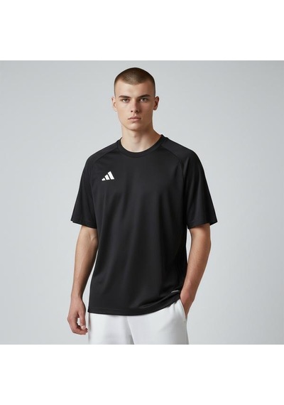 Adidas Tabela 23 Jersey Erkek Siyah Yuvarlak Yaka Forma Siyah