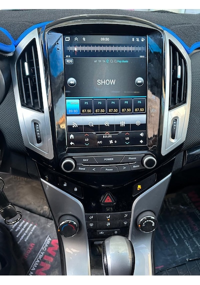 Chevrolet Cruze Tesla 2013/2015 4gb Ram 32gb Hafıza Carplay Kamera Android Multimedya 12"
