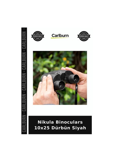 Nikula Binoculars 10x25 Dürbün Siyah Açık Hava Keşif Gereci Seyahat Aracı Çok Renkli
