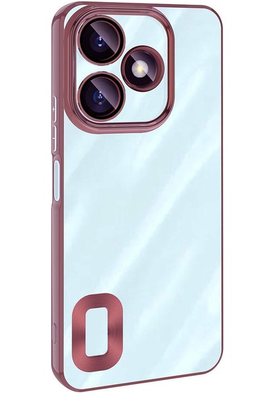 Noktaks - Xiaomi Uyumlu Xiaomi Redmi 13 4g - Kılıf Kamera Korumalı Logo Gösteren Omega Kapak - Sierra Mavi T33560 Sierra Mavi