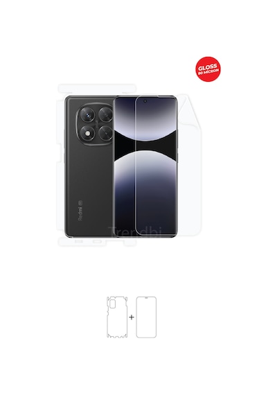 Xiaomi Redmi Note 14 Pro 5g Ekran, Arka Ve Yan Koruyucu Fullbody Kaplama Tpu Film