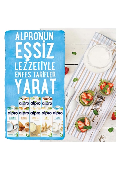 Alpro Fındık Sütü 2 x 1 L