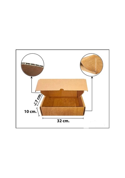 Karton Kargo Kutusu 27x32x10 Cm. 10 Adet 10 Adet