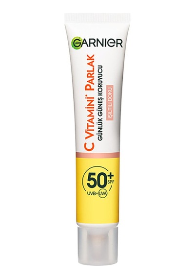 Garnier C Vitaminli Parlak Günlük Güneş Koruyucu Işıltılı Doku 40ml - 3 Adet Tarı