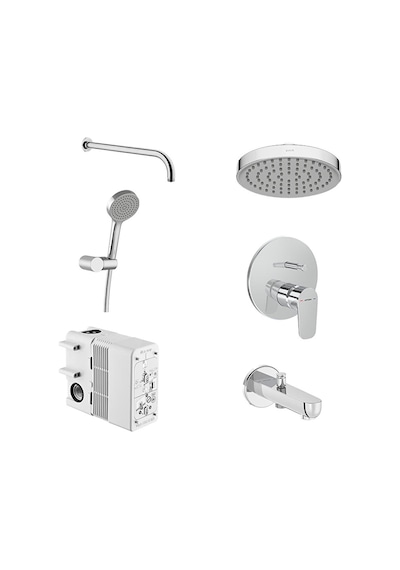 Artema Flow Round Ankastre Banyo Seti A49321 Krom