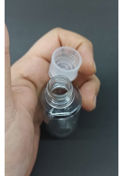 Demethome 50 ML Boş Pet Şişe Likit-Kolonya-Dezenfektan-Sıvı Şişesi