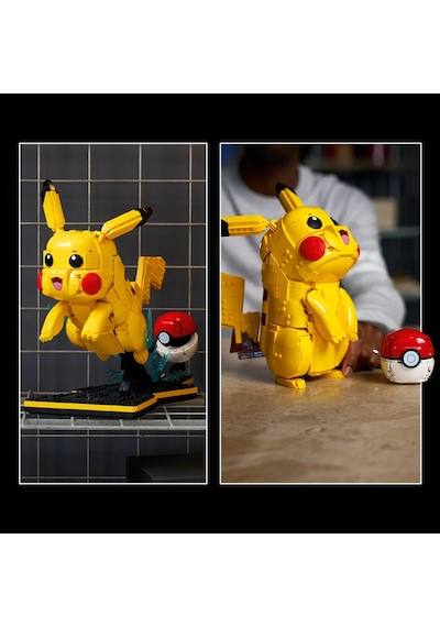 LEGO® Pokémon™ Pikachu ve Poké Topu 72152 - Yetişkinler için Duruşu Ayarlanabilir Figür İçeren Video Oyunu Modeli Yapım Seti (2050 Parça)
