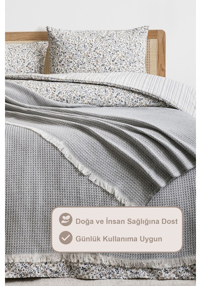 Elart Julia Pike Çift Kişilik Gri