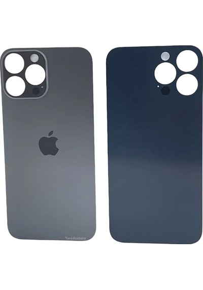 Apple Uyumlu iPhone, 13 Pro Arka Pil Kapağı Siyah