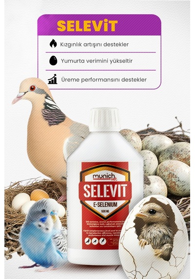 Selevit Üreme Vitamini Selenyum E Vitamini 500ml