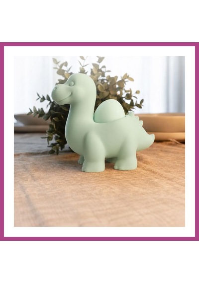 Gees Global 3d Baskı Dinozor Yumurtalık - Sevimli Eggosaurus Yumurta Tutucu-mint Gbzs Çok Renkli