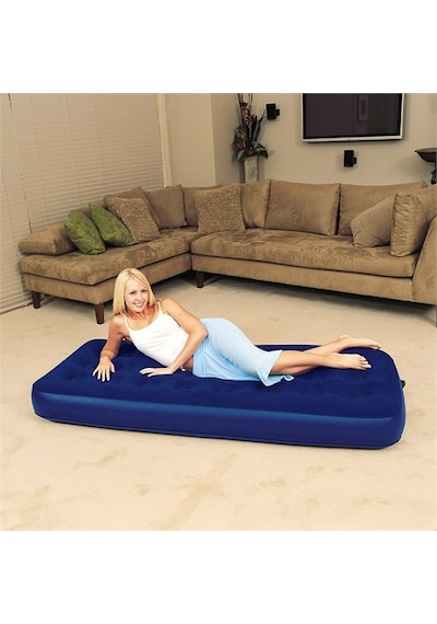 Bestway 67000N Tek Kişilik Şişme Yatak - Lacivert - 185 x 76 x 22 CM