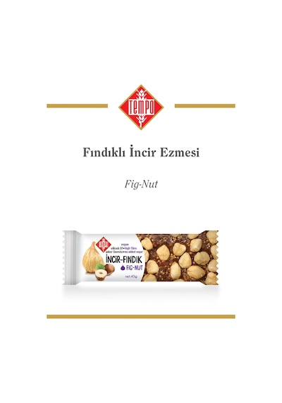 Fındıklı İncir Ezmesi 45 G X 12 Adet