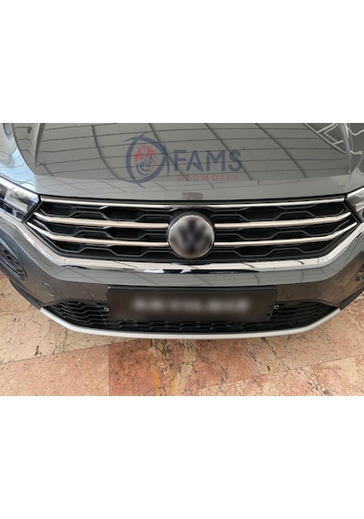 VW T-Roc Krom Ön Panjur 4 parça 2017-2021 Arası P.Çelik