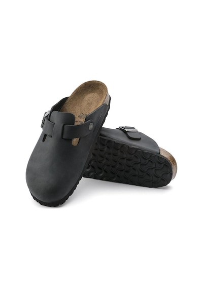 Birkenstock Boston Leoi Unisex Terlik 059463 Siyah