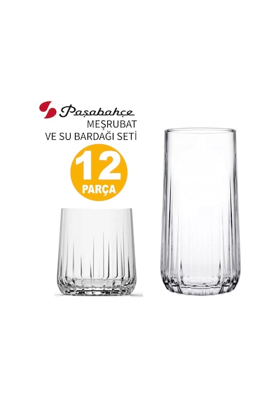 Paşabahçe Nova Su ve Meşrubat Bardak Takımı 12 Parça