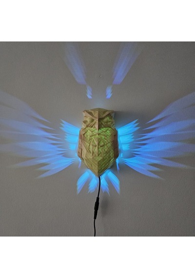 Jetjest Baykuş Figürlü Rgb Led Gece Lambası
