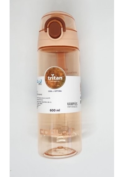 Kilitli Trıtan Matara 600Ml Pembe