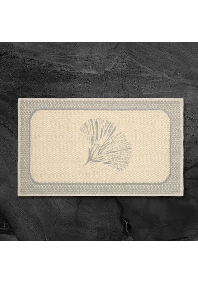 Soft Nemi 2'li Banyo Paspası - Gri - 60x100 Cm + 50x60 Cm Renkli