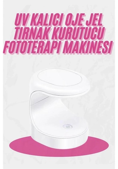 Kalıcı Oje Kurutucu Mini Uv Işınlı Taşınabilir Hızlı Ve Pratik Oje Kurutucu 22158348