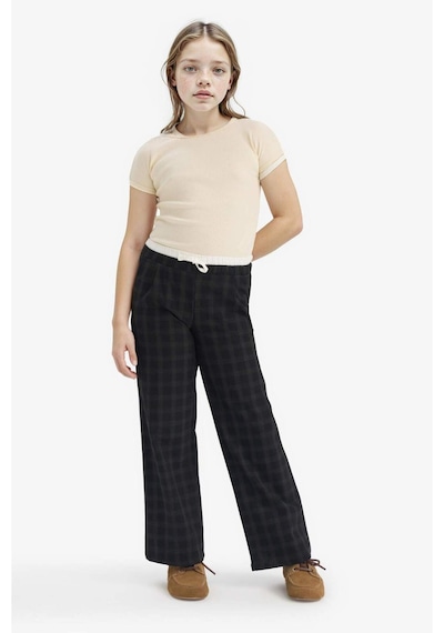 Defacto Kız Çocuk Wide Leg Kısa Paça Poplin Pantolon G4687a825aubn339 Kahve-bn339
