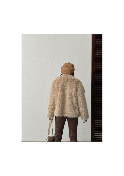 Verymoda Peluş Kaban F2040 Taş