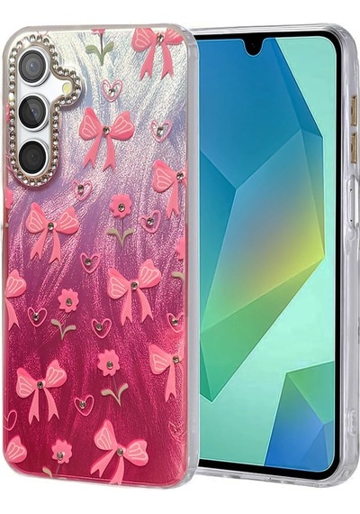 Samsung Uyumlu Galaxy A15 4g Kılıf Blade Aynalı Desenli Kapak Desen 3
