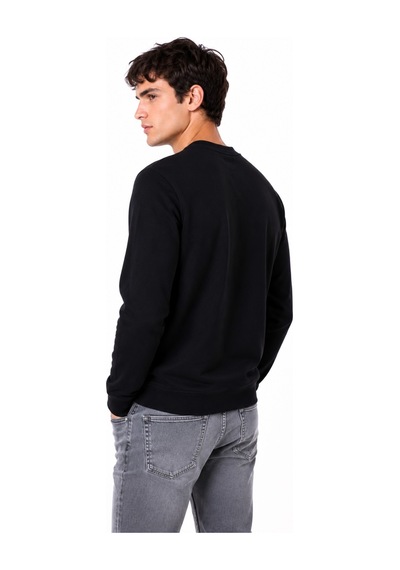 Baglan Erkek Sıfıryaka Mevsimlik Sweatshırt Bgl-st05446 Siyah