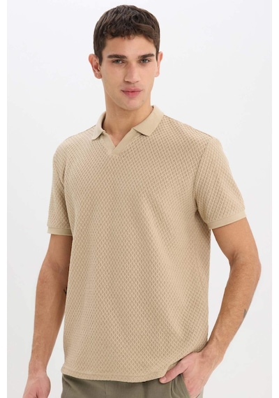 DeFacto Regular Fit Polo Yaka Kısa Kollu Tişört E1215AX25SMBG764