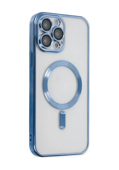 Apple iPhone Uyumlu  14 Pro Uyumlu Kılıf Kross Magneticsafe Kapak - Sierra Blue