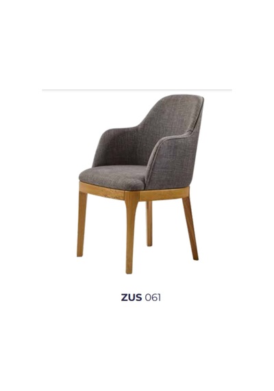 Bengimobilya Sandalye ZUS061 Berjer Gri Renk