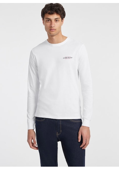 Jeans Bisiklet Yaka Baskılı Beyaz Erkek T-shirt M4yı54k8hm0-g011 Jeans Erkek Beyaz
