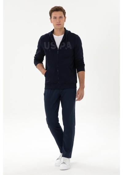 U.S. Polo Assn. Lastikli Bel Regular Fit Erkek Örme Pantolon Lacivert