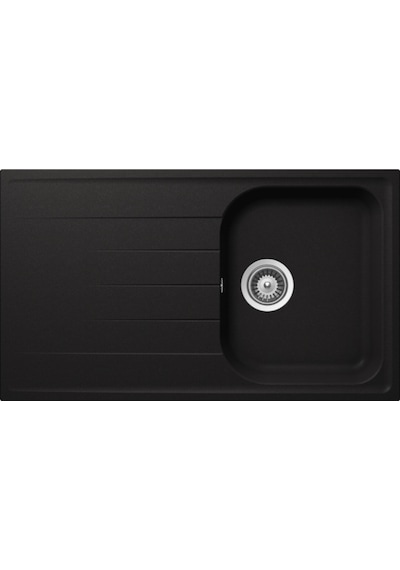 Schock Viola D100 A Nero / Siyah Granit Eviye Fırsat Ürünü